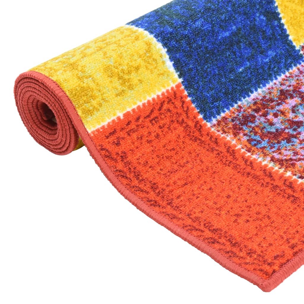vidaXL Carpet Runner Multicolour 80x150 cm