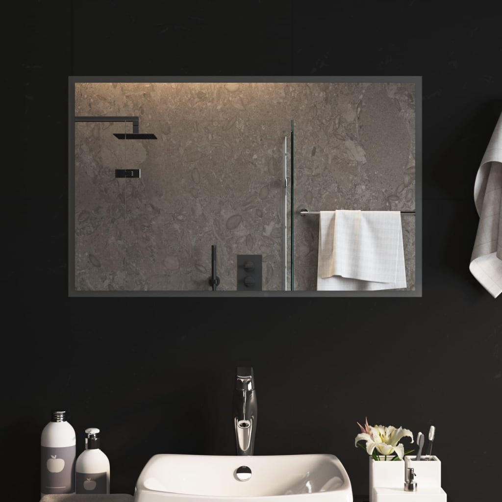 vidaXL LED Bathroom Mirror 50x80 cm