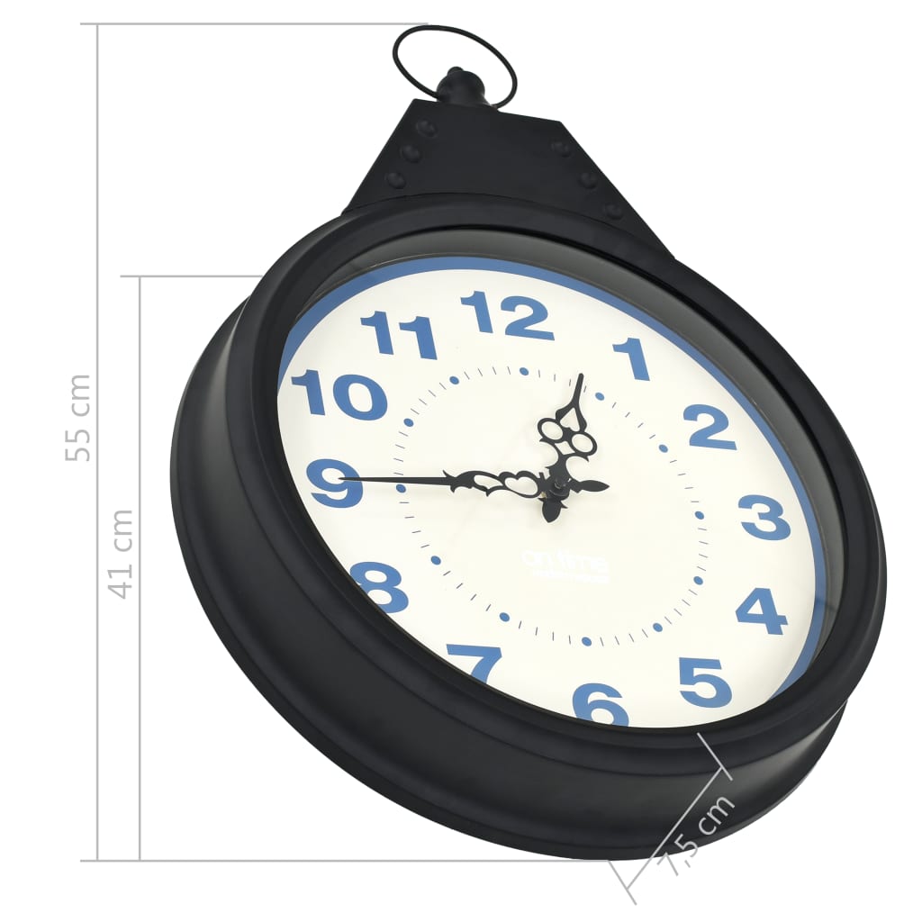 vidaXL Wall Clock Vintage 40 cm