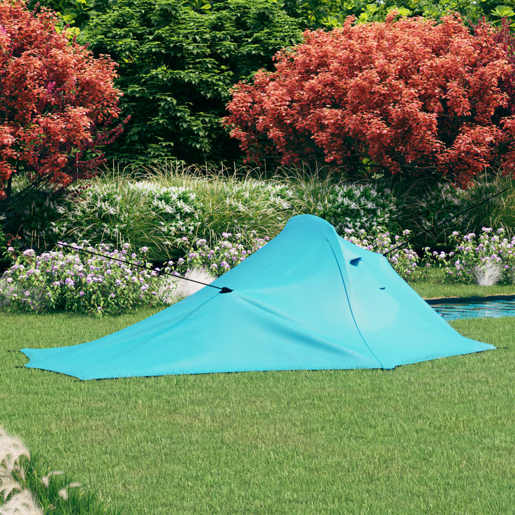 vidaXL Camping Tent 317x240x100 cm Blue