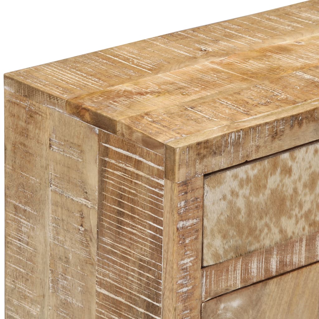 vidaXL Sideboard 60x30x75 cm Solid Mango Wood
