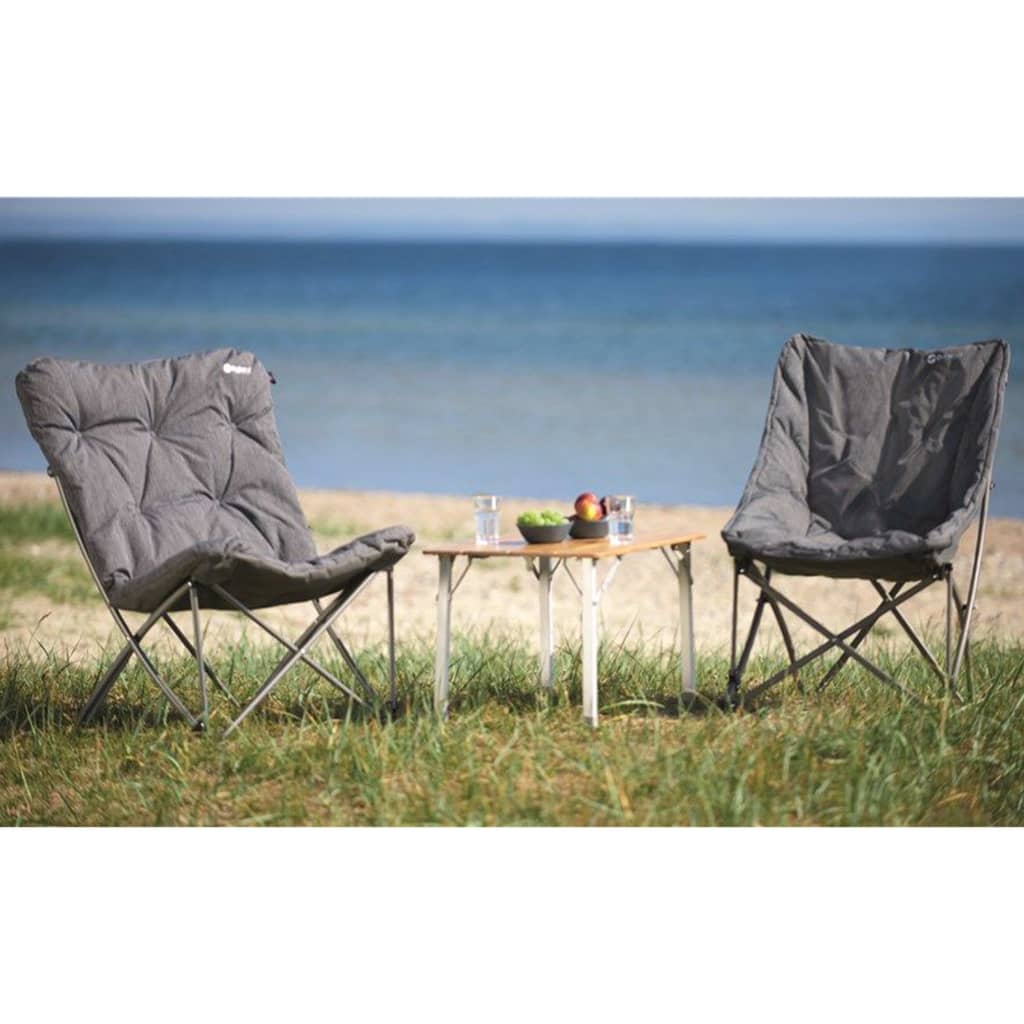 Outwell Folding Camping Chair Fremont Lake Grey