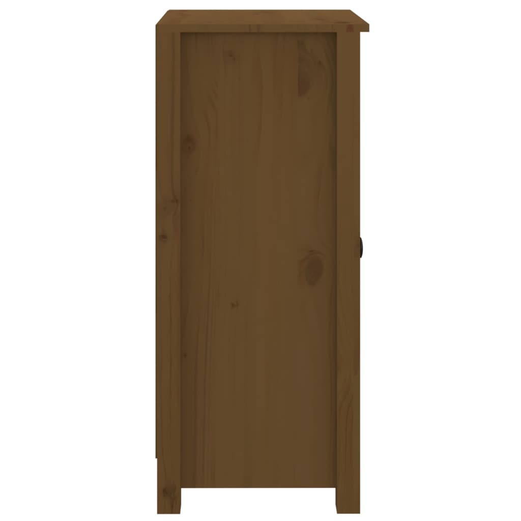 vidaXL Sideboard Honey Brown 40x35x80 cm Solid Wood Pine