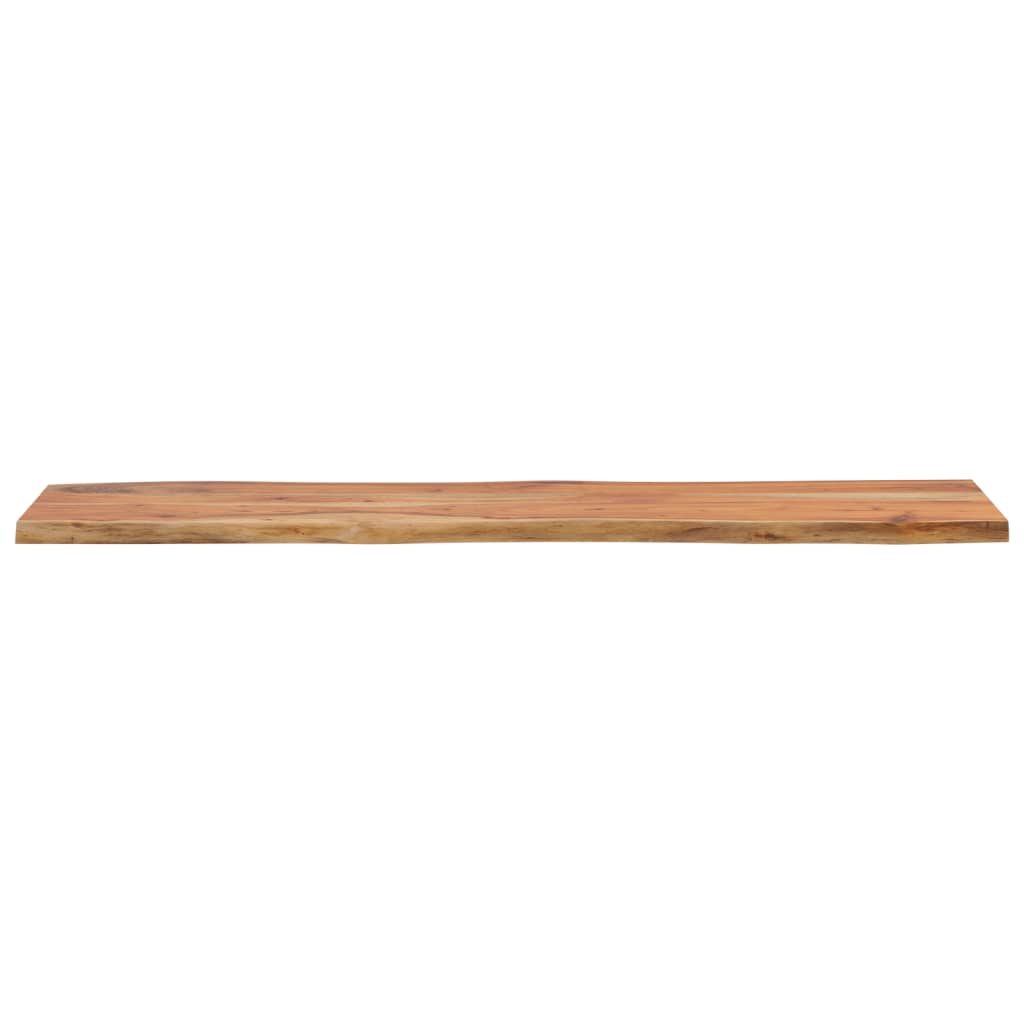 vidaXL Table Top 180x40x2.5 cm Rectangular Solid Wood Acacia Live Edge