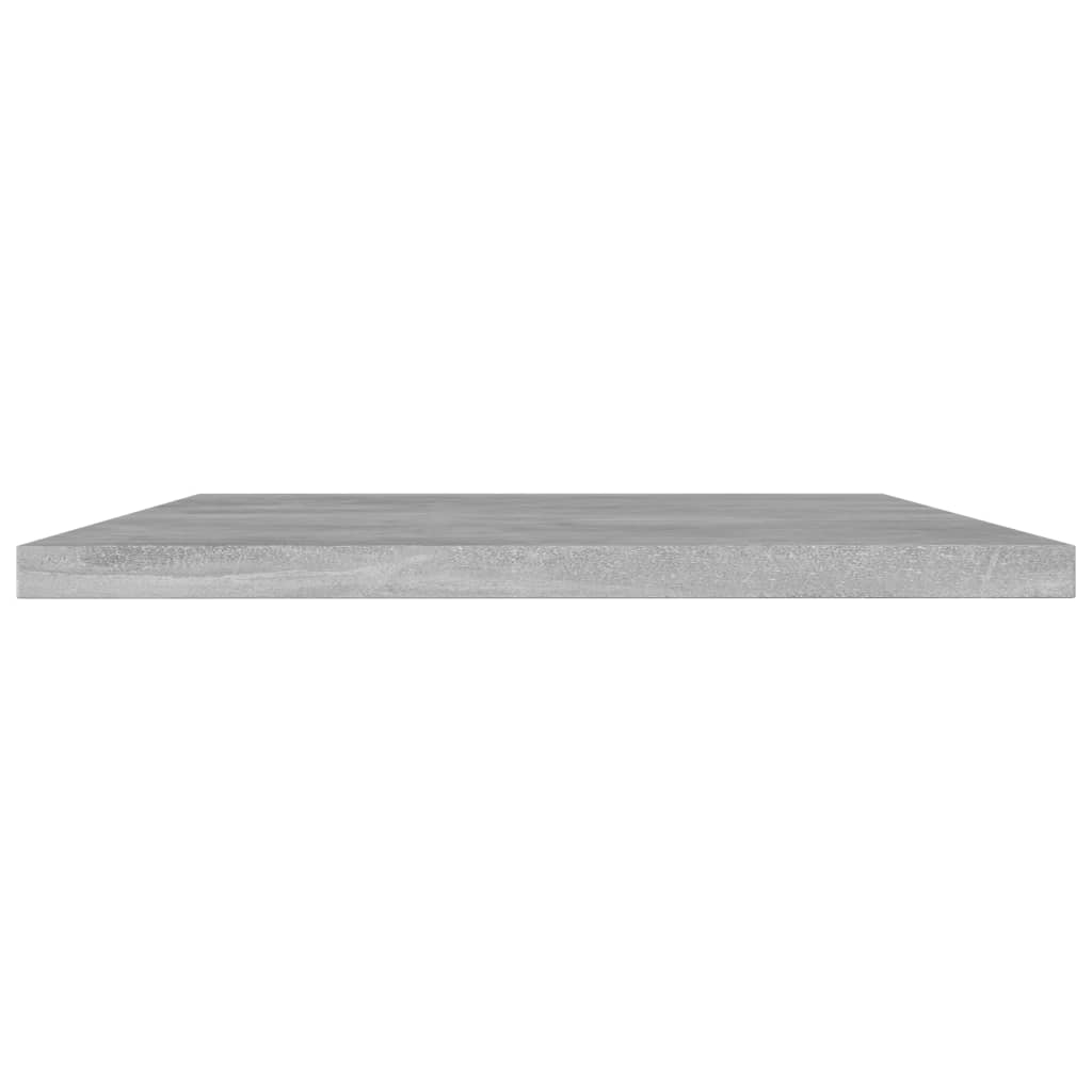 vidaXL Bookshelf Boards 8 pcs Concrete Grey 60x40x1.5 cm Engineered Wood