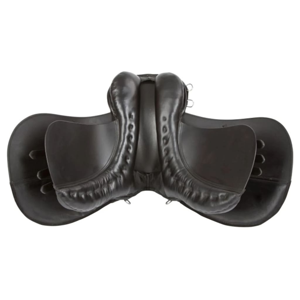 Kerbl Pony Saddle Leather Black 32196