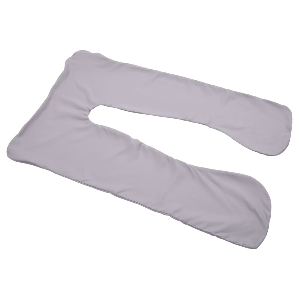 vidaXL U-Shaped Pregnancy Pillow Cover 90x145 cm