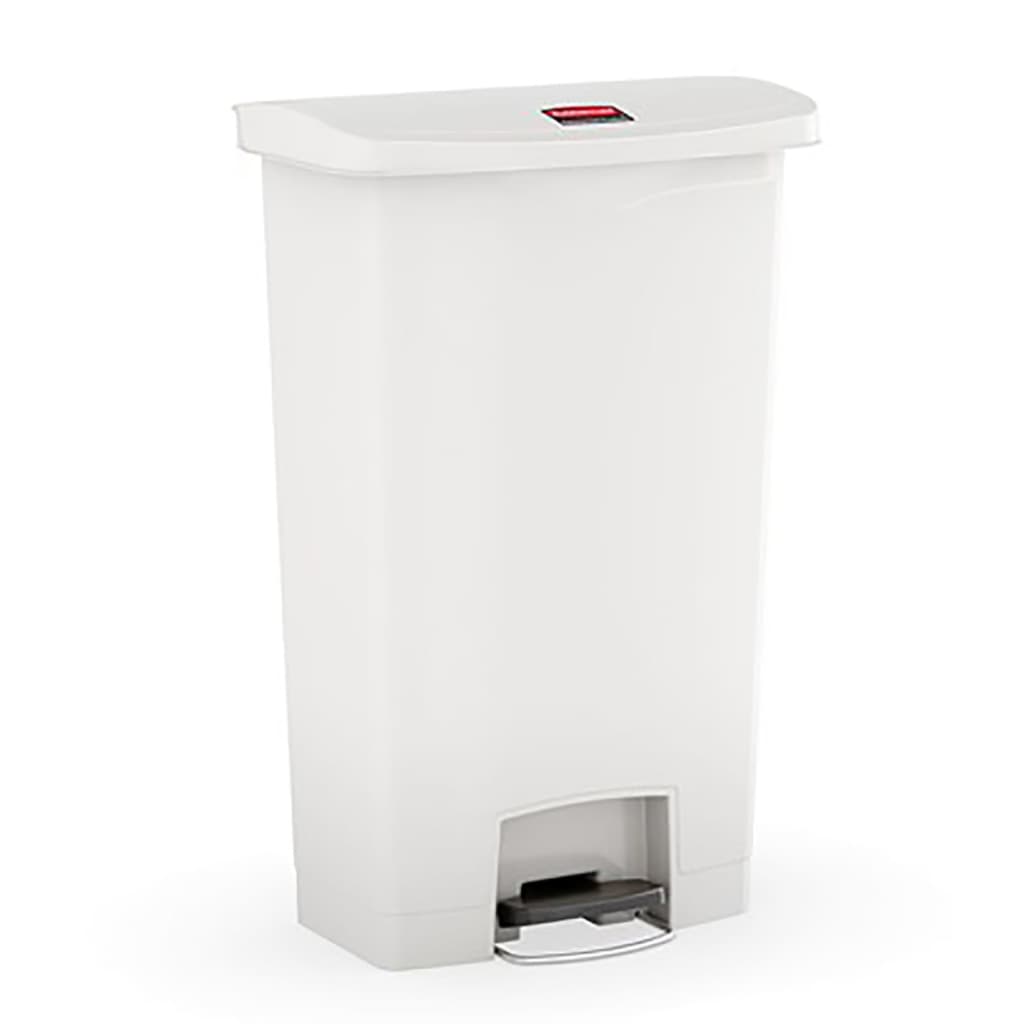 Rubbermaid Step-on Container Slim Jim 50 L White