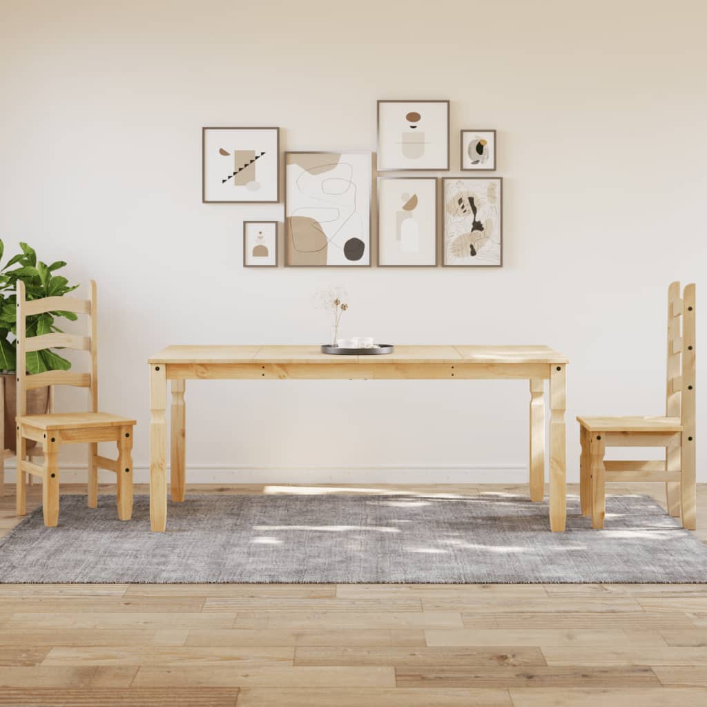 vidaXL Dining Table Corona 180x90x75 cm Solid Wood Pine