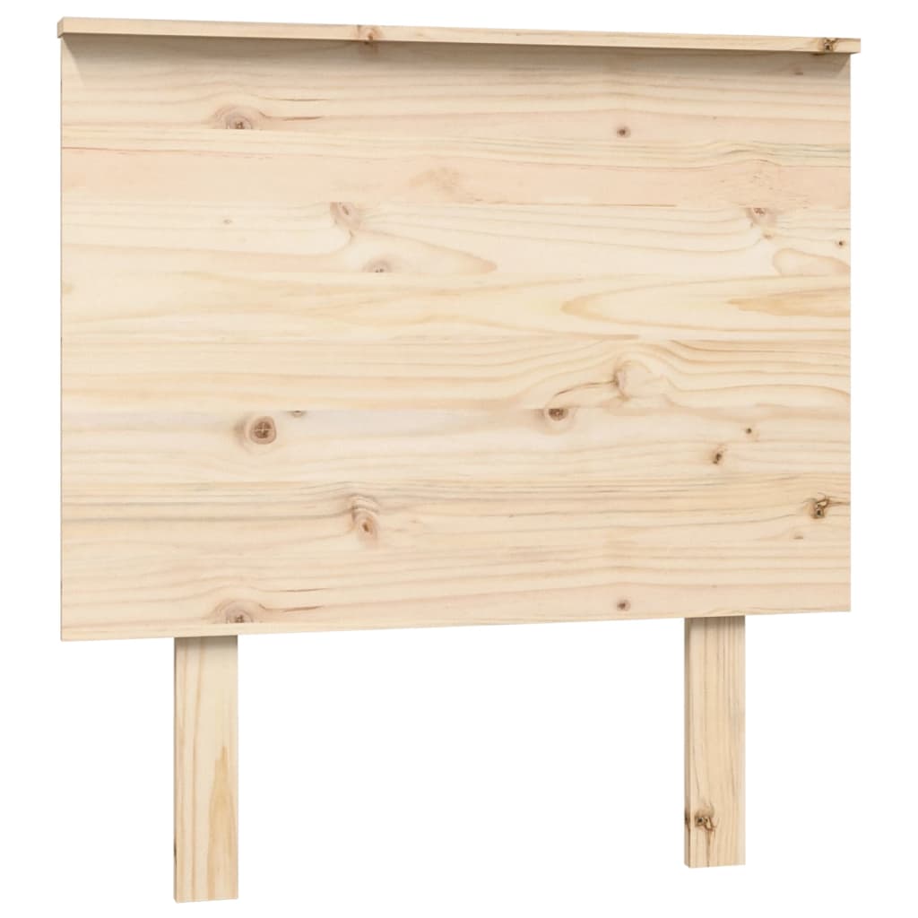 vidaXL Bed Headboard 79x6x82.5 cm Solid Wood Pine