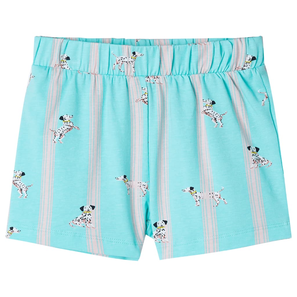 Kids' Pyjamas with Short Sleeves Ecru 92