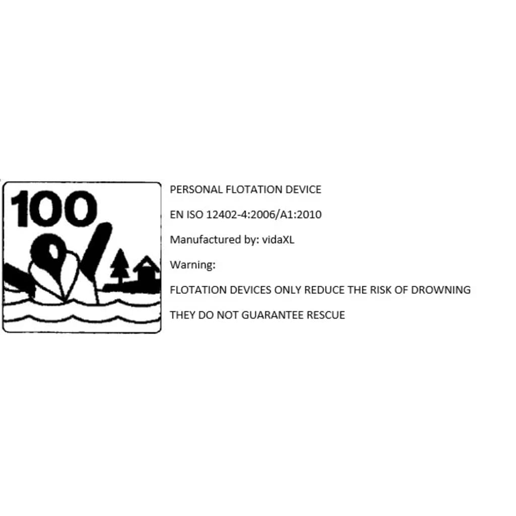 vidaXL Buoyancy Aid 100 N 40-60 kg