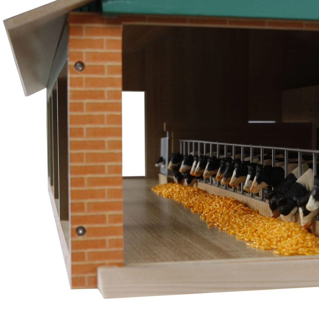 Kids Globe Cow Barn with Milking Parlour 1:32 610495