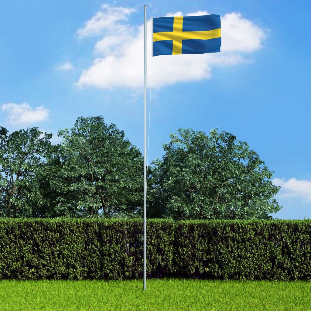 vidaXL Sweden Flag 90x150 cm