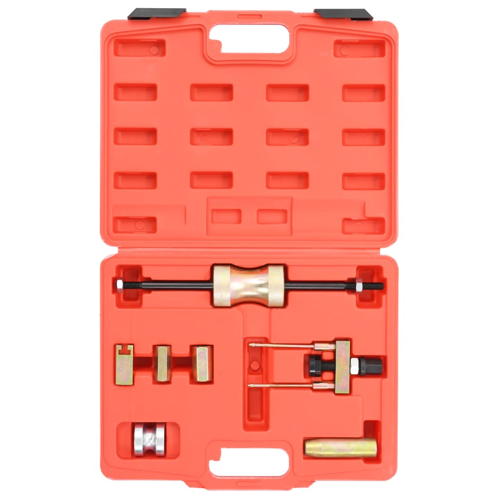 vidaXL Laser Injector Puller Tool Set Carbon Steel vidaXL.co.uk