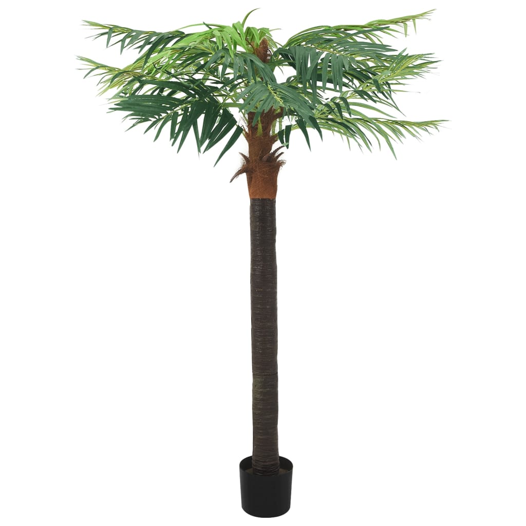 vidaXL Artificial Phoenix Palm with Pot 215 cm Green