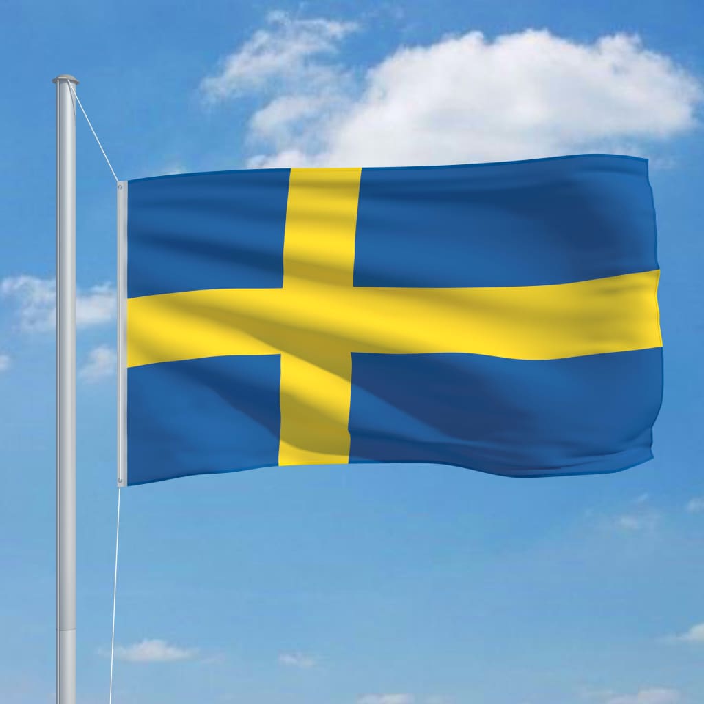 vidaXL Sweden Flag 90x150 cm
