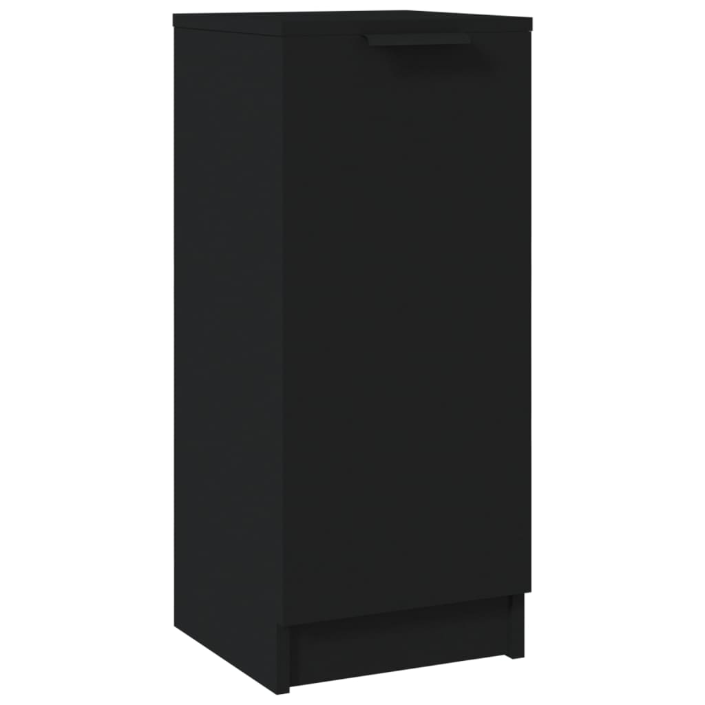 vidaXL Sideboard Black 30x30x70 cm Engineered Wood