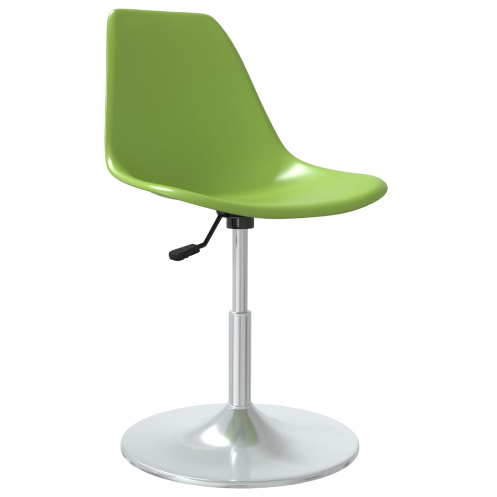 vidaXL Swivel Dining Chairs 4 pcs Green PP
