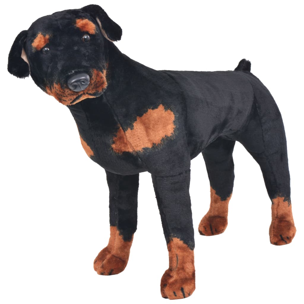 stuffed rottweiler