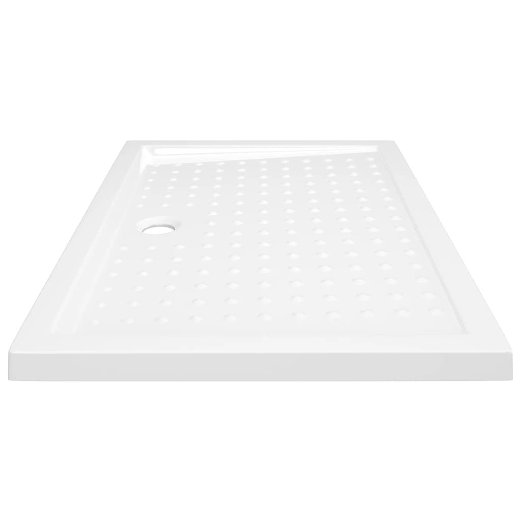 vidaXL Shower Base Tray with Dots White 70x100x4 cm ABS