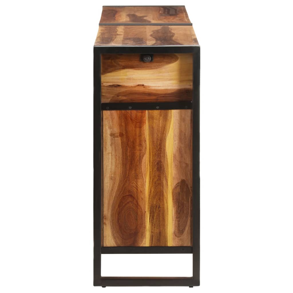 vidaXL Sideboard 172x35x80 cm Solid Acacia Wood with Honey Finish