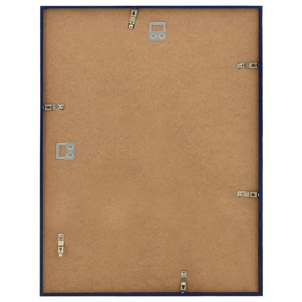 vidaXL Photo Frames Collage 3 pcs for Wall or Table Blue 40x50 cm MDF