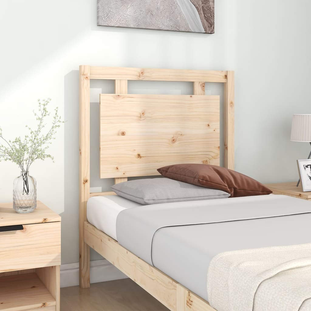 vidaXL Bed Headboard 80.5x4x100 cm Solid Pine Wood