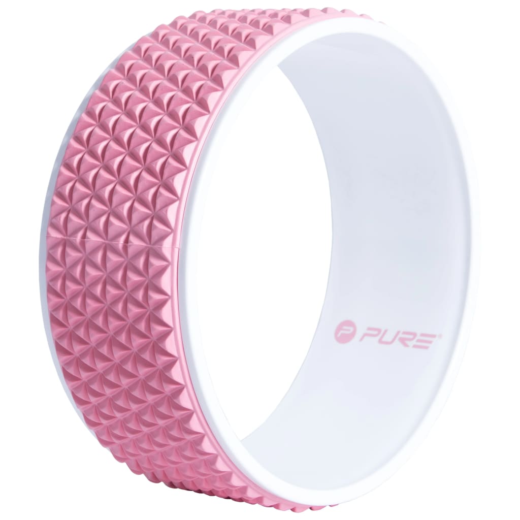 Pure2Improve Yoga Wheel 34 cm Pink and White