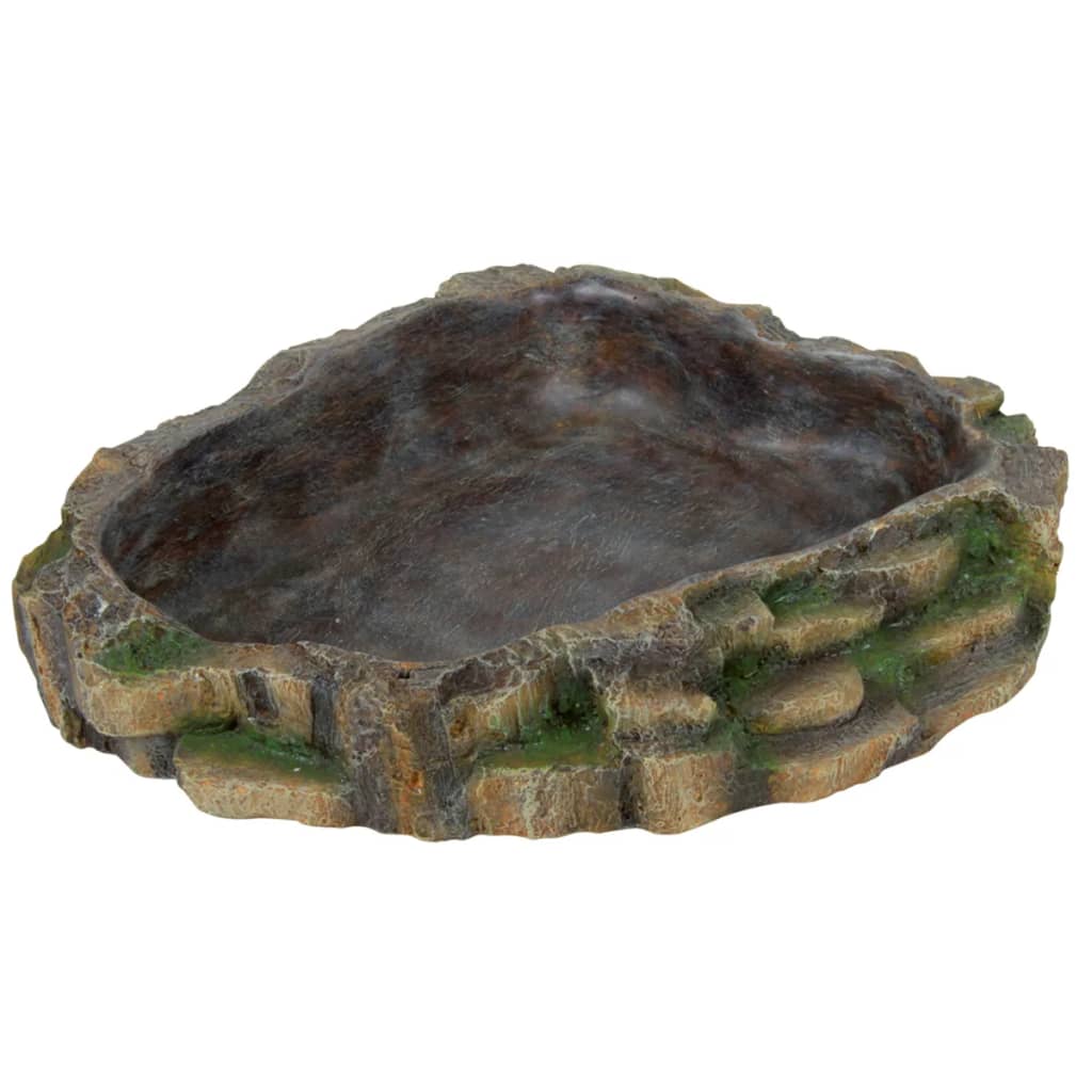 TRIXIE Reptile Water or Food Bowl 24x20 cm Polyester Resin 76205