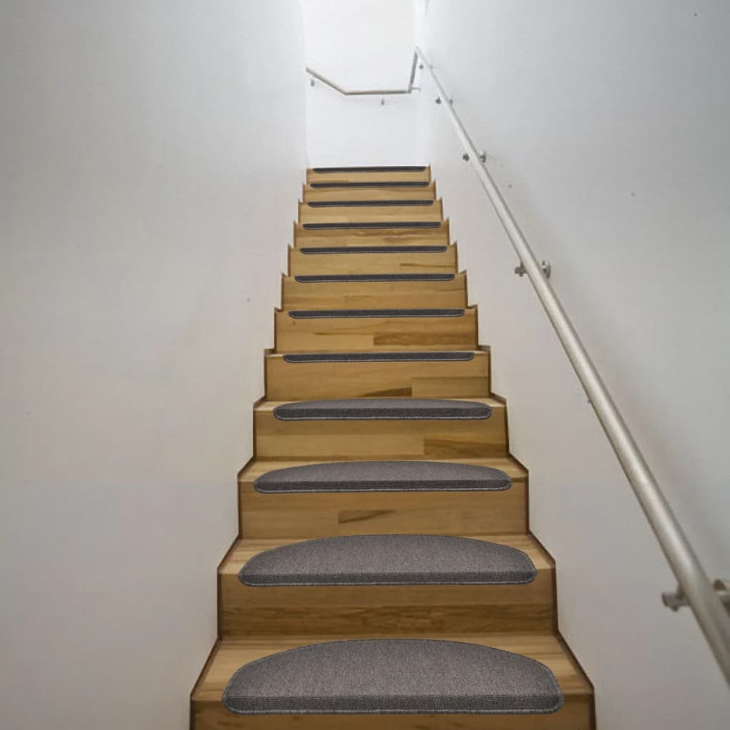 Mocha Stair Carpet 64.5 x 25.5 cm 15 pcs