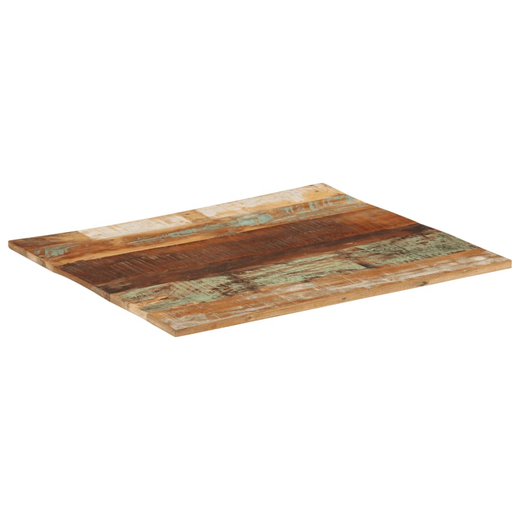 vidaXL Rectangular Table Top 70x80 cm 15-16 mm Solid Reclaimed Wood