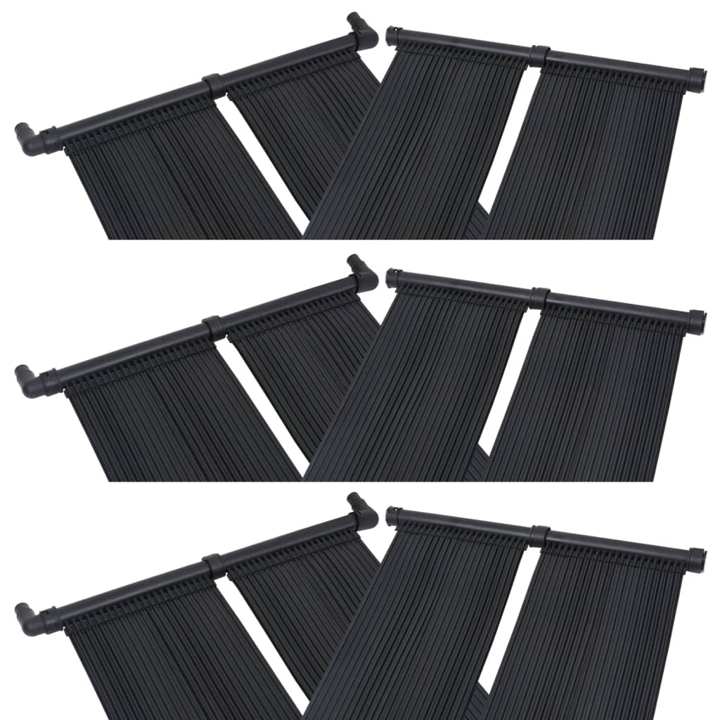 vidaXL Solar Pool Heater Panel 6 pcs 80x310 cm