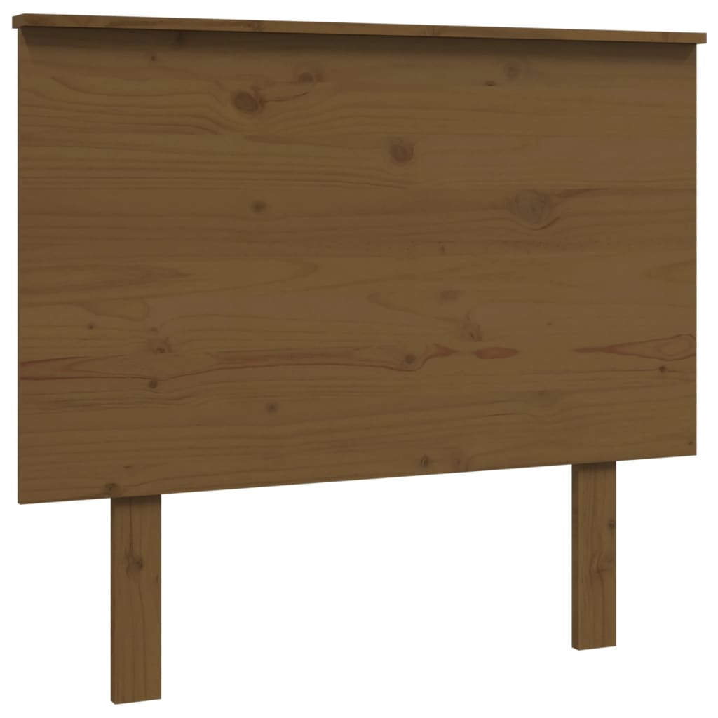 vidaXL Bed Headboard Honey Brown 94x6x82.5 cm Solid Wood Pine