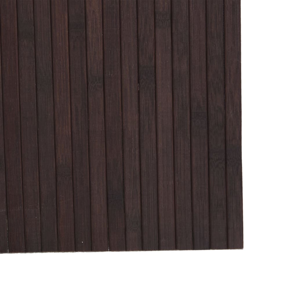 vidaXL Room Divider Dark Brown 165x800 cm Bamboo