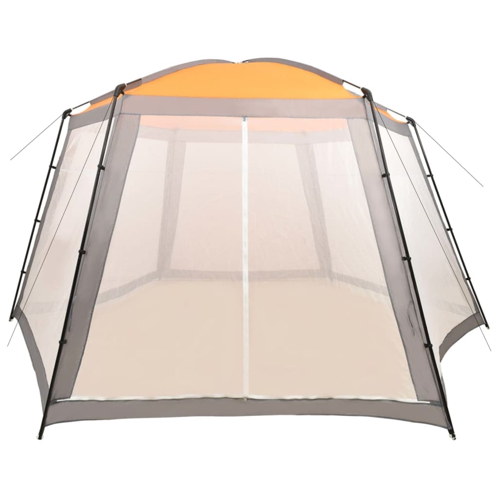 vidaXL Pool Tent Fabric 590x520x250 cm Grey