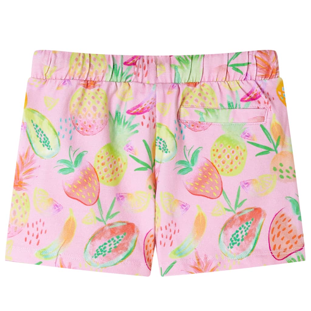 Kids' Shorts with Drawstring Soft Pink 92