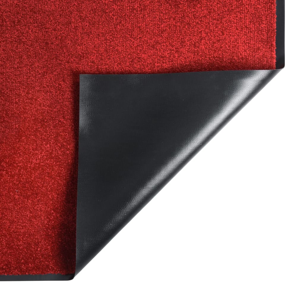 vidaXL Doormat Red 60x80 cm