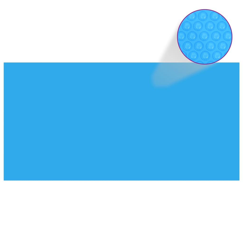 vidaXL Pool Cover Blue 975x488 cm PE