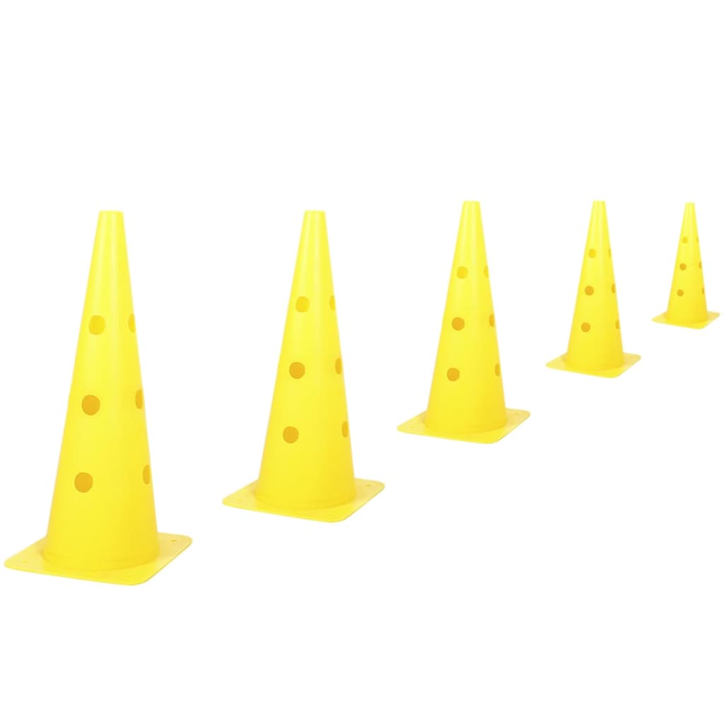 Kerbl 2-in-1 Agility Hurdle Cone Set Yellow 81994