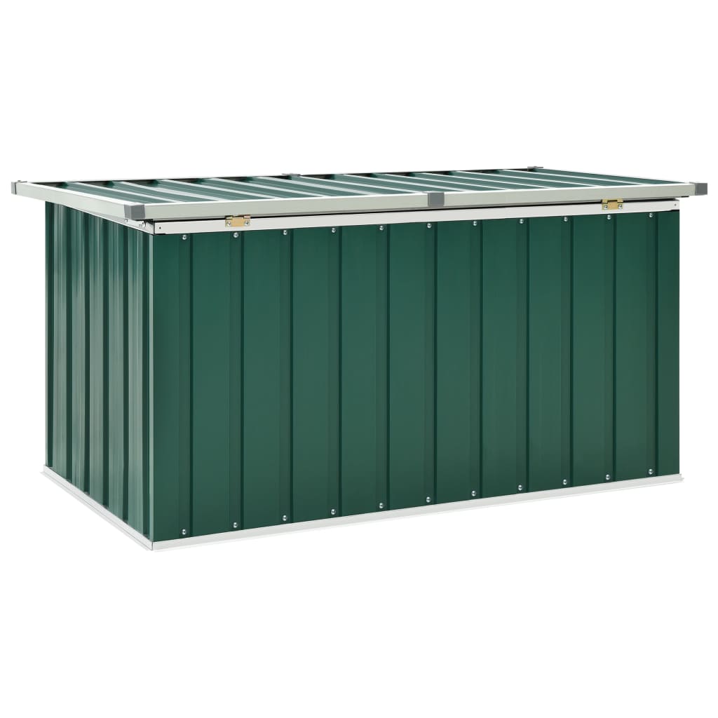 vidaXL Garden Storage Box Green 129x67x65 cm