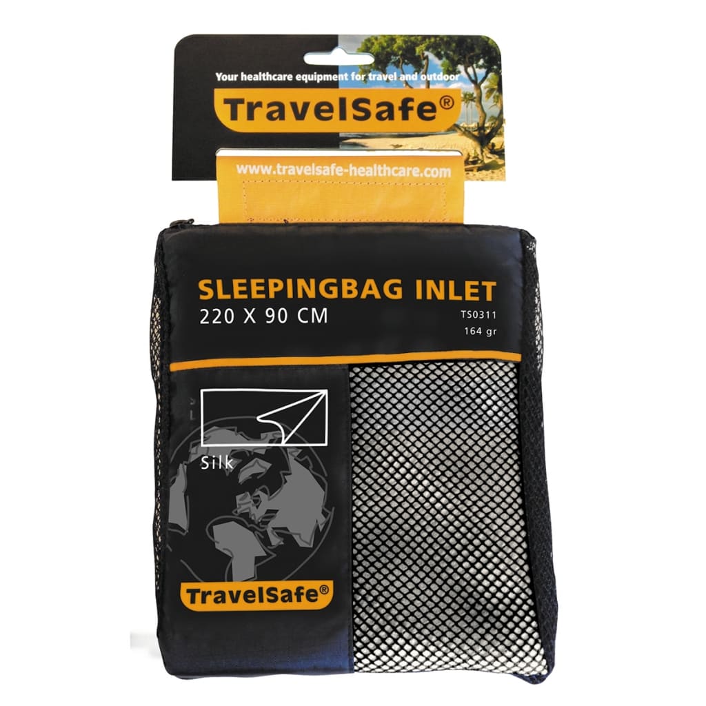 Travelsafe Sleeping Bag Inlet Envelope Silk TS0311