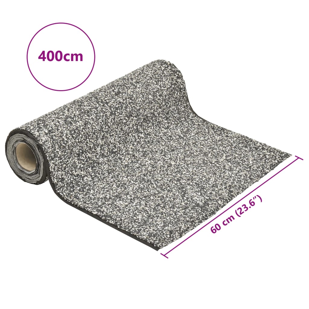 vidaXL Stone Liner Grey 400x60 cm