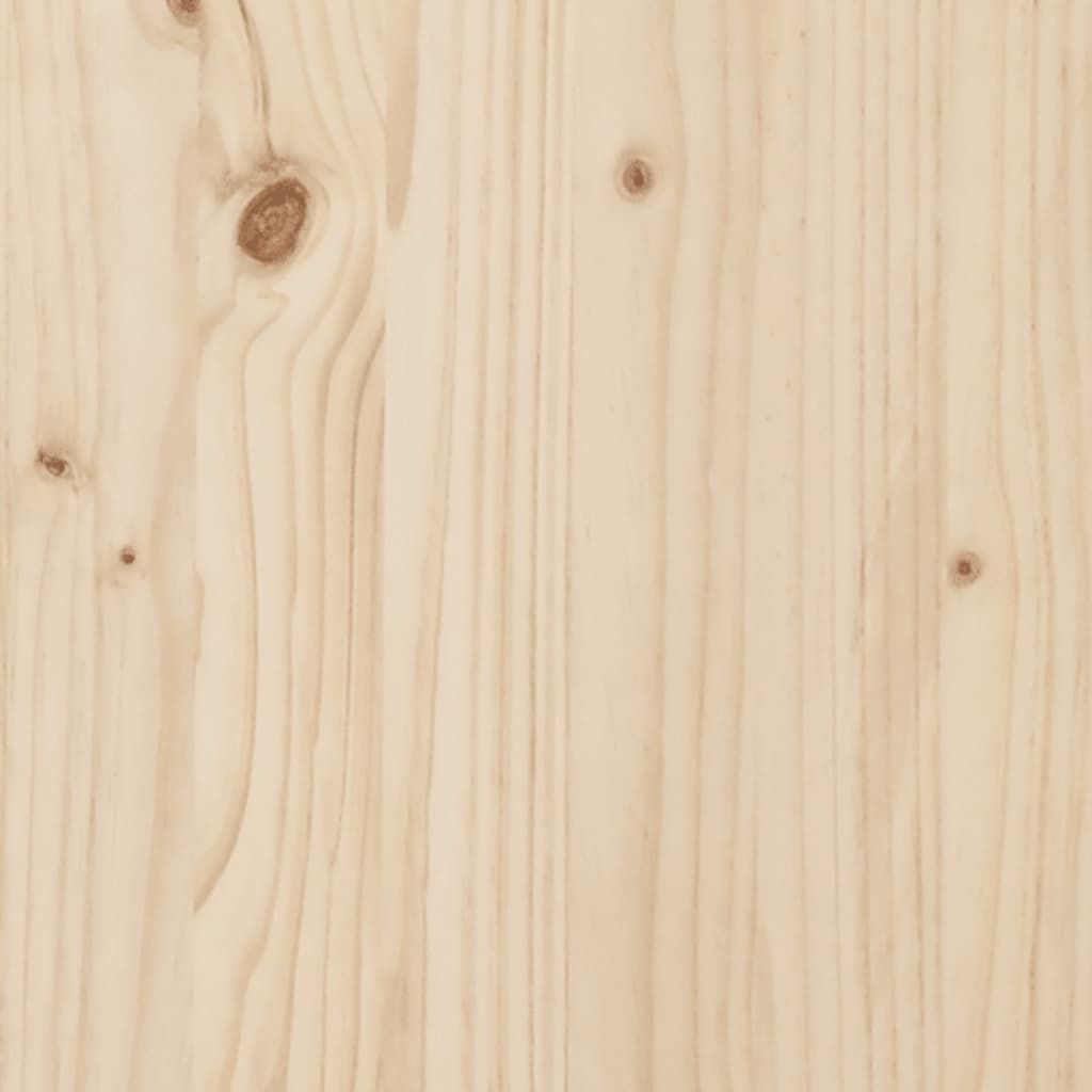 vidaXL Bed Frame 180x200 cm Super King Solid Wood Pine