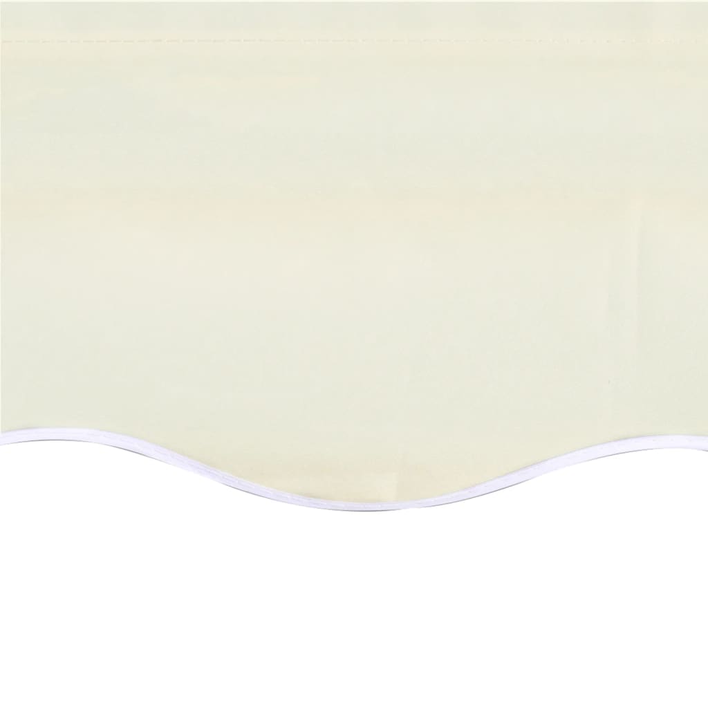vidaXL Replacement Fabric for Awning Cream 4.5x3.5 m