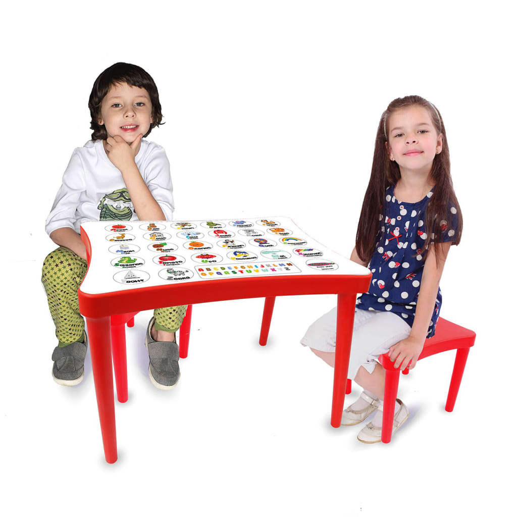 JAMARA 3 Piece Children's Seat Group Easy Learning Red