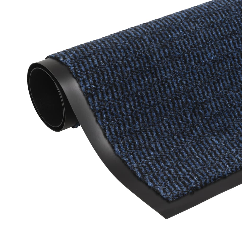 vidaXL Dust Control Mat Rectangular Tufted 40x60 cm Blue