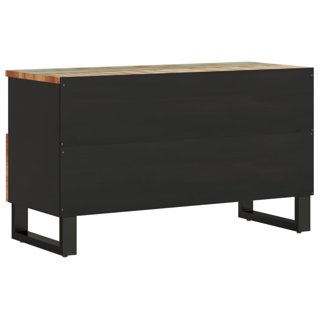 vidaXL TV Cabinet 80x33x46 cm Solid Wood Reclaimed and Engineered Wood