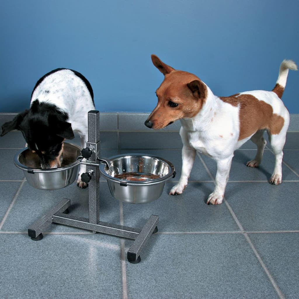 TRIXIE Adjustable Dog Bowl Stand 5.6 L 24 cm 24922