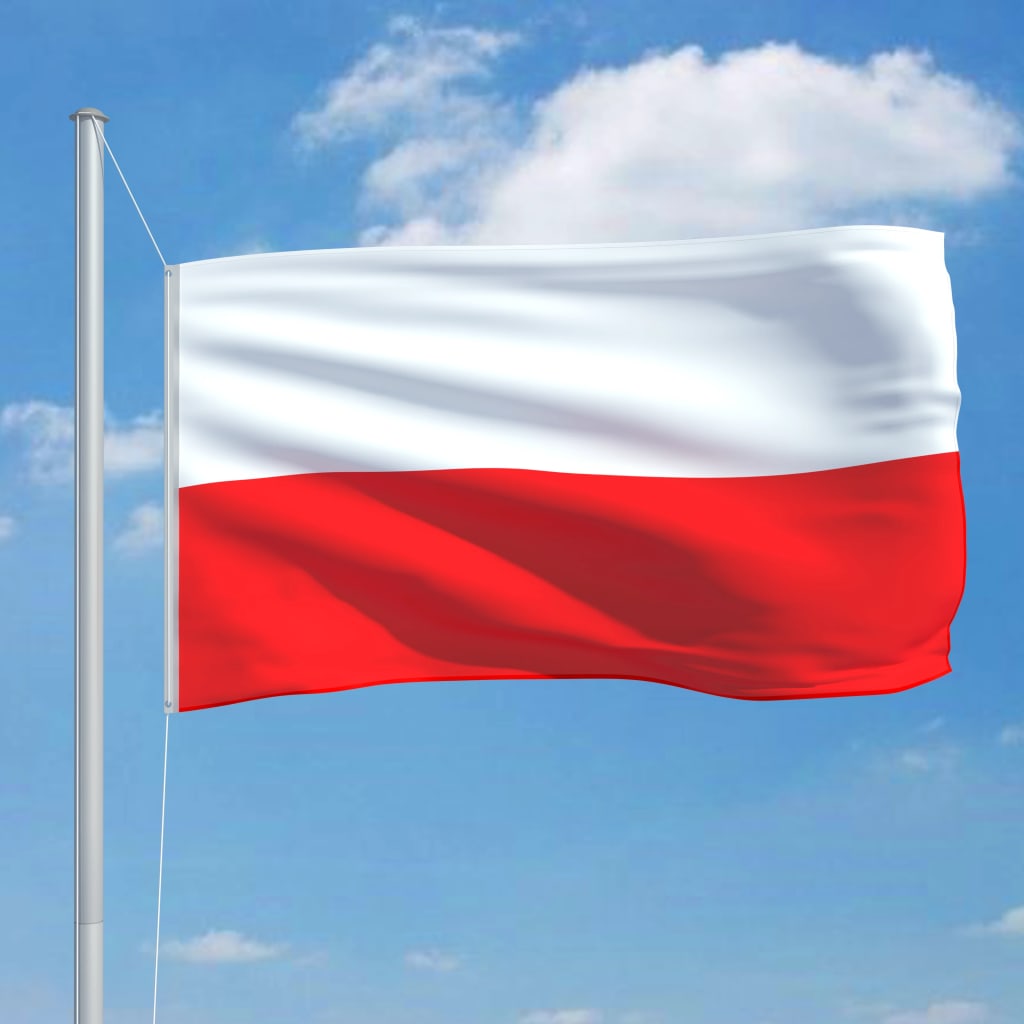 vidaXL Poland Flag 90x150 cm